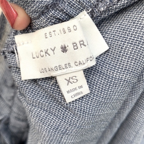 Lucky Brand Off The Shoulder Ruffle Top - Picture 11 of 11